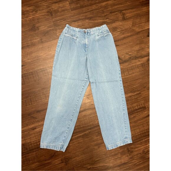 Pendleton Petite Vintage Tencel Straight Leg Mom-Jeans, Sz 4 Petite - Picture 2 of 8